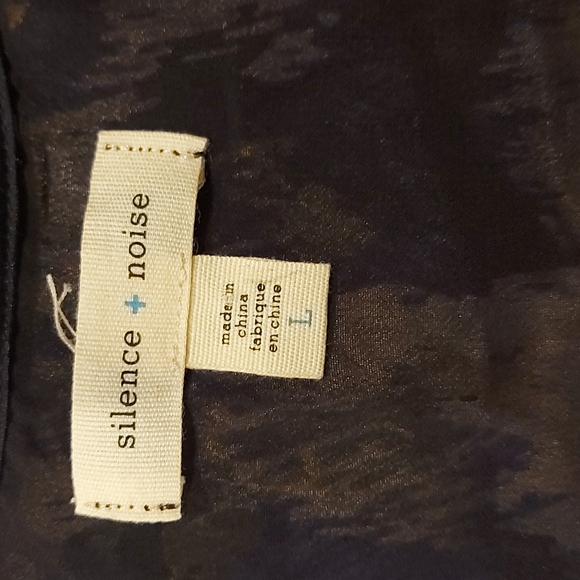 ❣️Silence +Noise watercolor mini dress size L (#468) - Picture 7 of 7